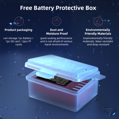 KingMa DMW-BLK22H 2600mAh Battery / Battery with Type-C Port (For Panasonic S5II / S5IIX / GH5II / GH6 / GH7 /G9II / S9)