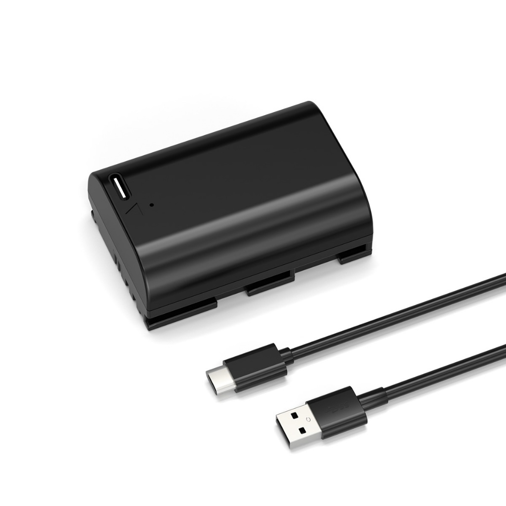 KingMa LP-E6P 2400mAh Battery / 2600mAh Battery with Type-C Port / Charger Kit (For Canon R5 / R5 II / R6 / R6 II / R7)