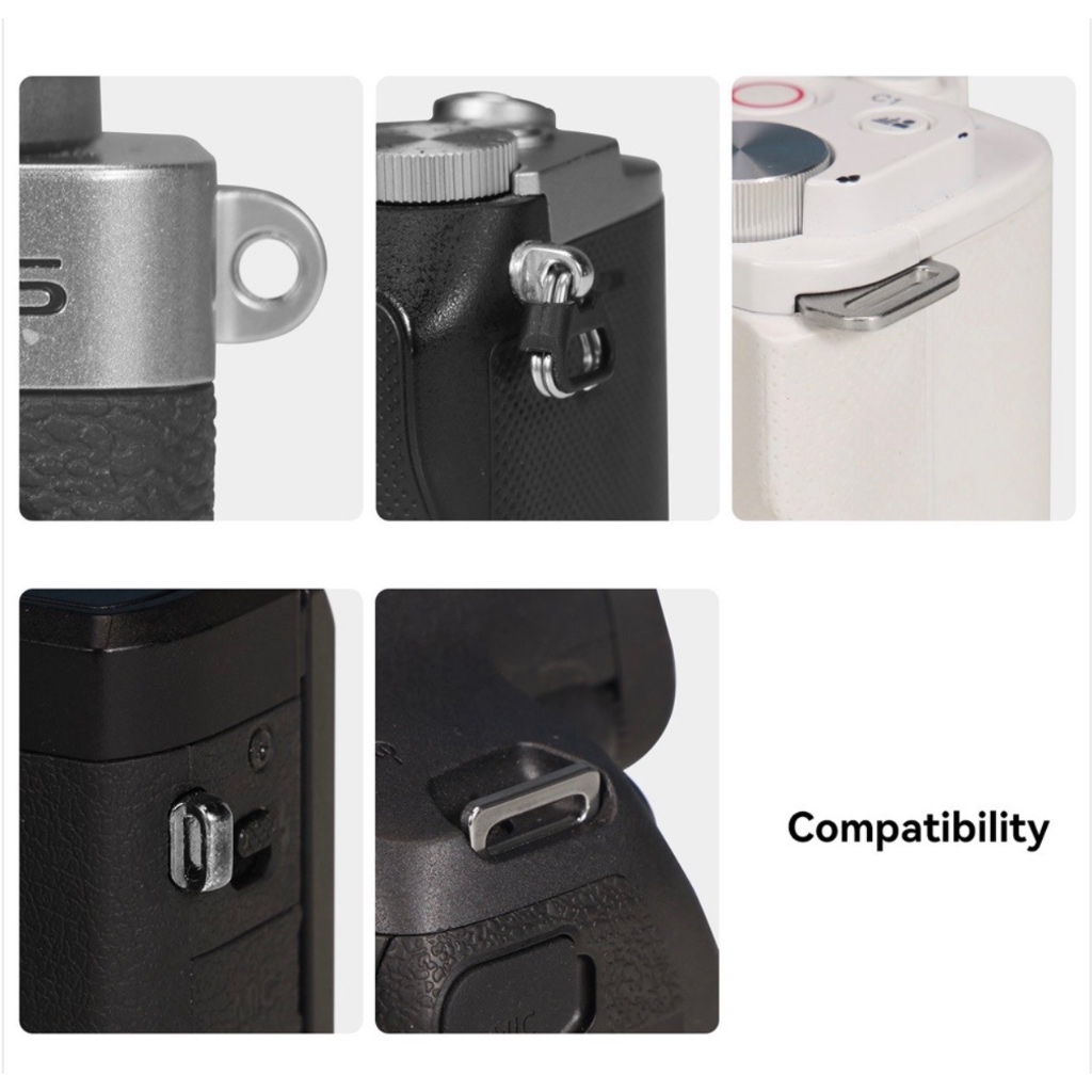 SmallRig Camera Braided Rope Shoulder Strap (Black 4882 / Gray 5057 / Green 5056)