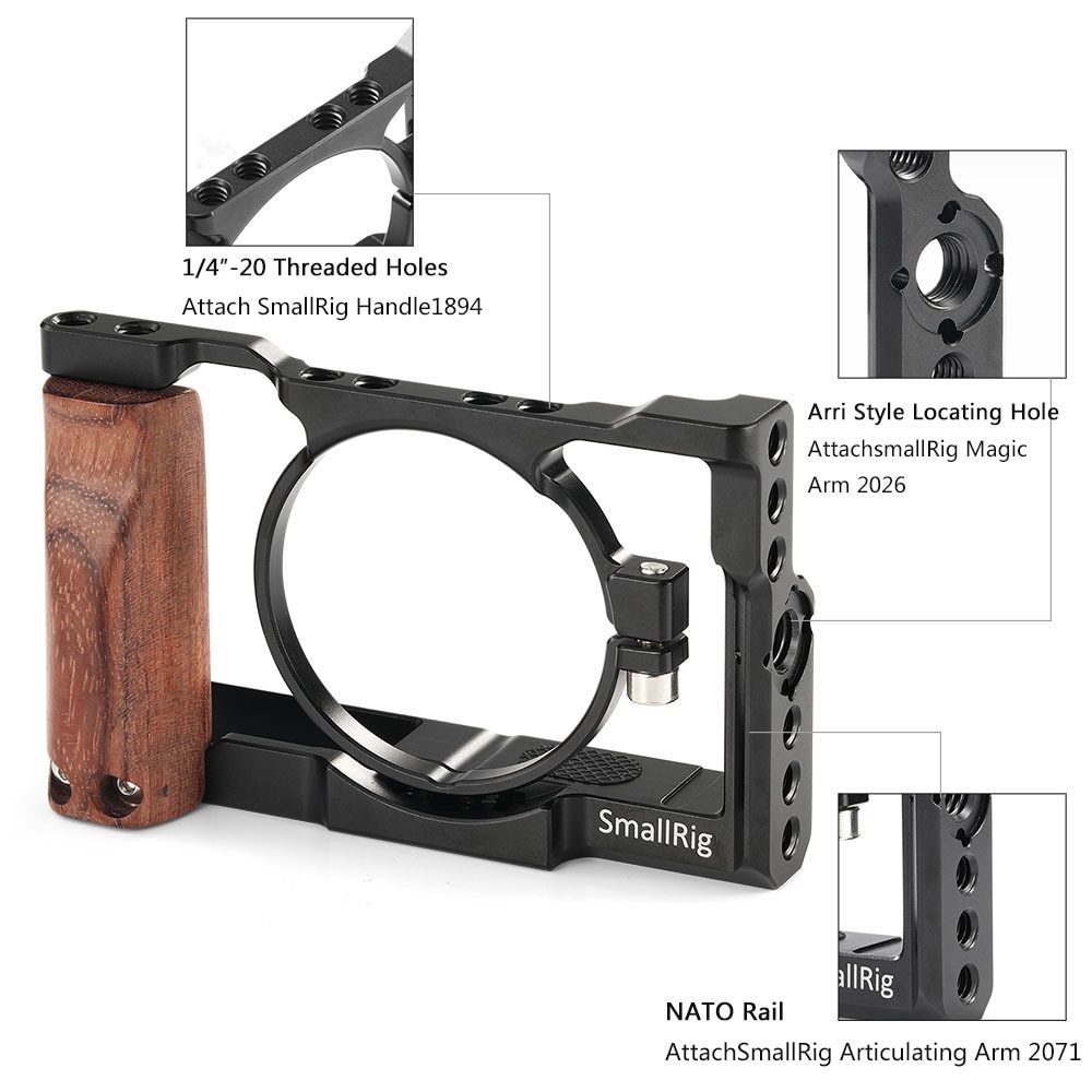 SmallRig Cage Kit (2225) - For Sony RX100 Mark VI Camera