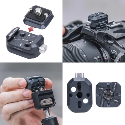 FALCAM F22 Quick Release System (Plate / Thread Adapter V2) - Arca Swiss Compatible