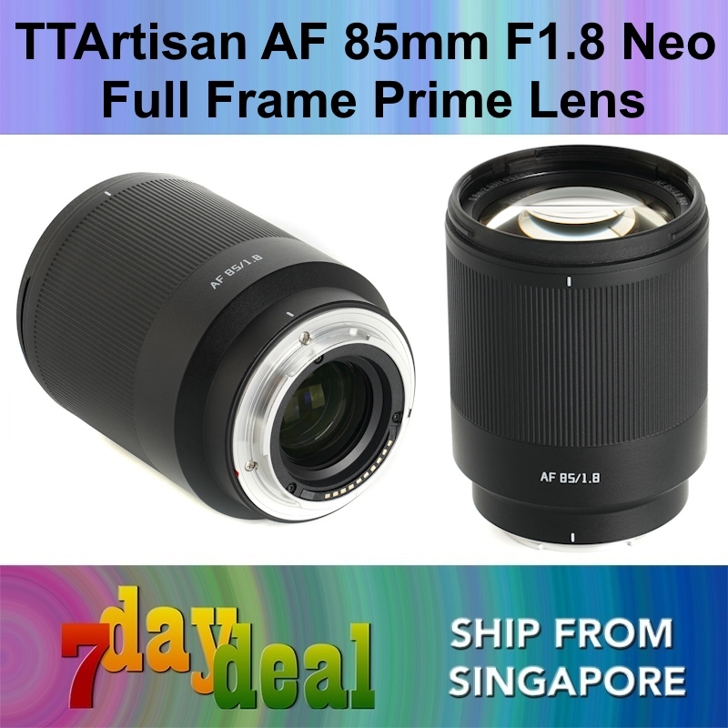 TTArtisan AF 85mm F/1.8 Neo Full Frame Lens (Leica L / Nikon Z / Sony E FE)