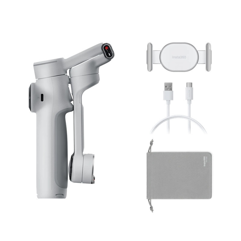 Insta360 Flow 2 Pro 3-Axis Gimbal for Mobile Phone (Stone Gray)
