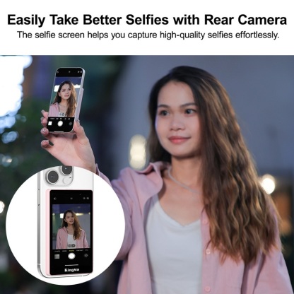 Kingma VL-PH02 Max Magnetic Vlog Selfie Monitor Screen (Black)