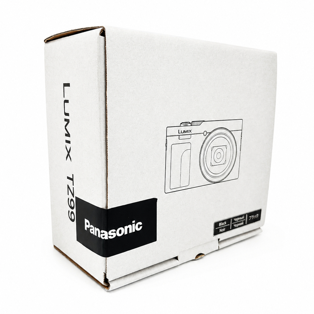 Panasonic Lumix TZ99 10x Zoom Compact Digital Camera (Black / Silver)
