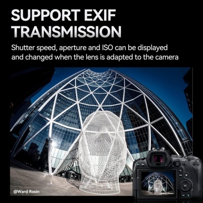 7Artisans Auto Focus EF-RF Mount Adapter (Use Canon EF Lens on Canon RF Camera)