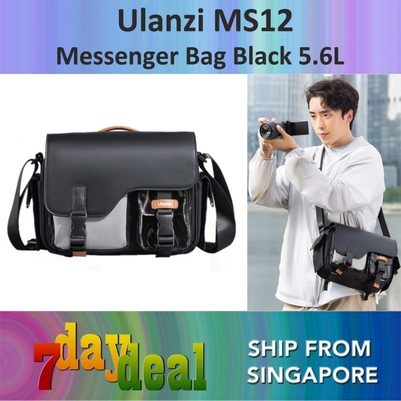 Ulanzi MS12 Messenger Bag Black 5.6L (B118)