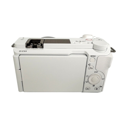 Sony ZV-E10 II Camera (Black / White) + 16-50mm II Lens + GP-VPT3 Remote Shooting Grip