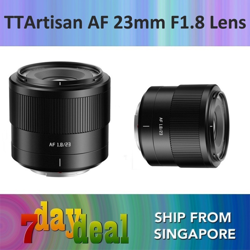 TTArtisan AF 23mm f/1.8 Lens - E, FX, Z-Mount  (23 f1.8)