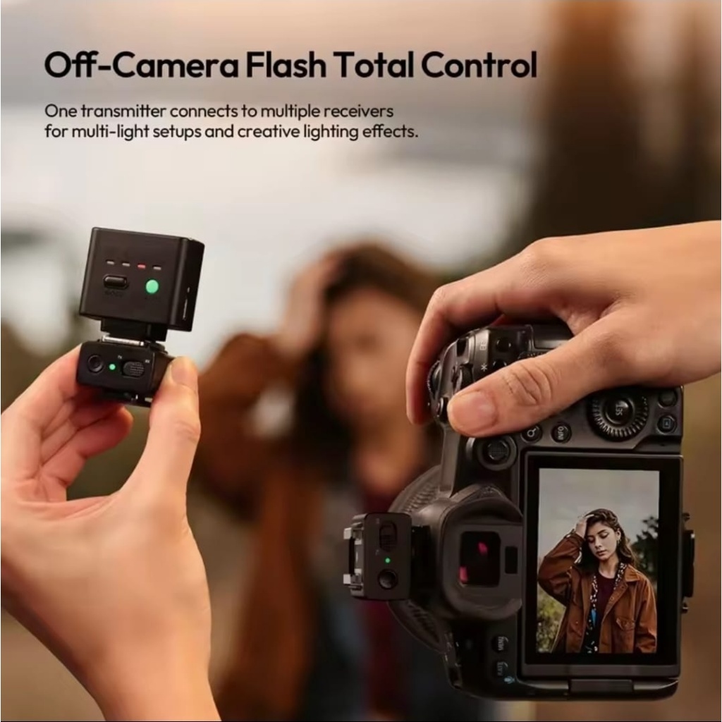 Ulanzi LA10 Mini Wireless TX/RX Flash Trigger (C059)