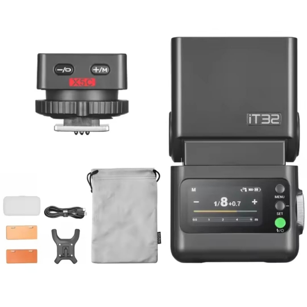 Godox iT32 & X5 iFlash Camera Flash + Trigger System (Canon / Nikon / Sony / Fujifilm / Olympus)