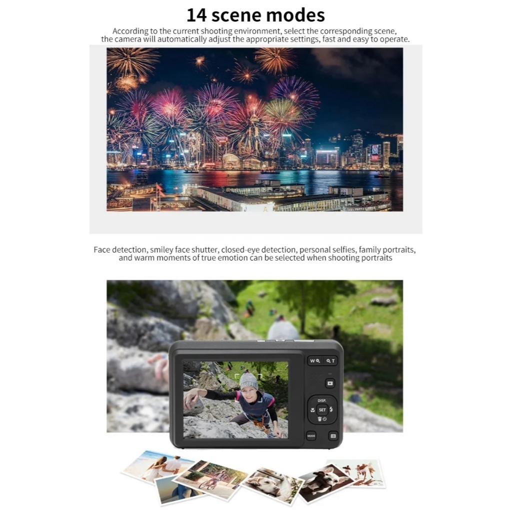 Kodak Pixpro FZ55 Friendly Zoom Compact Digital Camera (Black / Blue / Red / Silver)