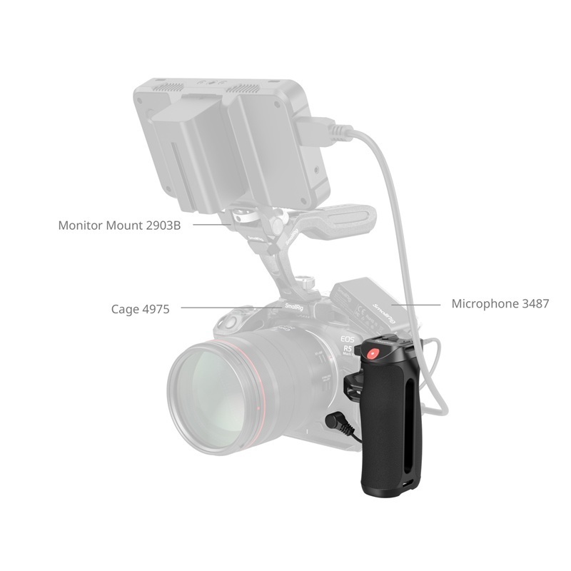 SmallRig Side Handle with REC Record Start / Stop Remote Trigger (4928)