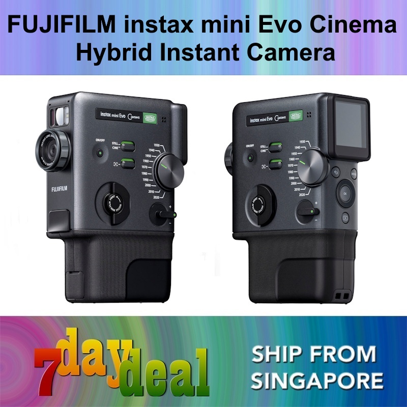 FUJIFILM instax mini Evo Cinema Hybrid Instant Camera