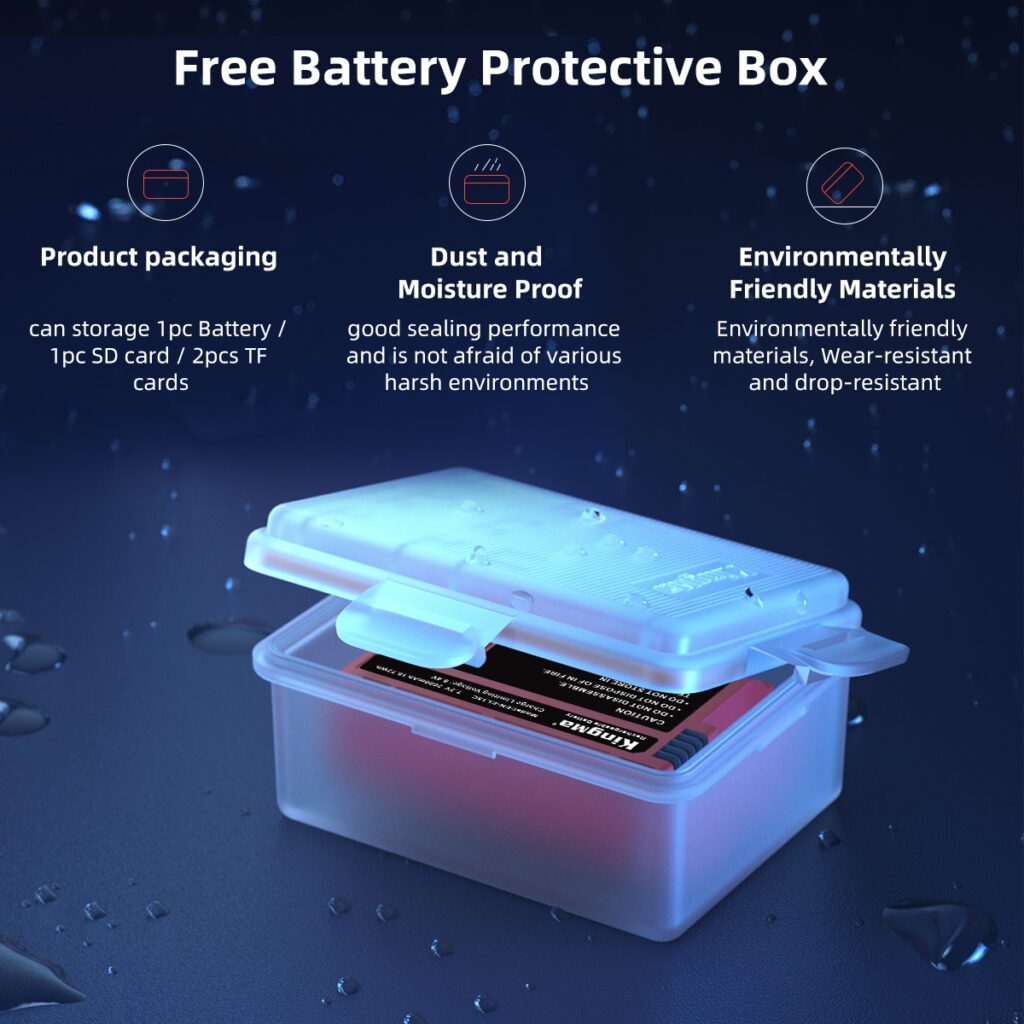 KingMa EN-EL15 / EN-EL15C (2400mAh / 2600mAh) Battery (For Nikon Z5 / Z6 / Z7 / Z6II / Z7II etc)