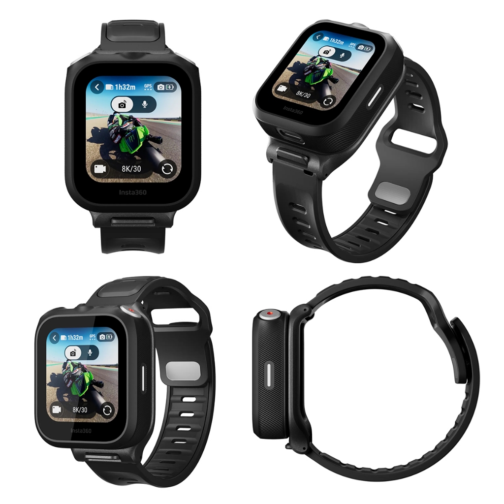 Insta360 GPS Preview Remote with Built-in Mic (For Insta360 X5 / X4 Air / Ace Pro 2 Action Camera)