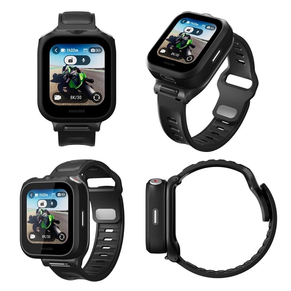 Insta360 GPS Preview Remote with Built-in Mic (For Insta360 X5 / X4 Air / Ace Pro 2 Action Camera)