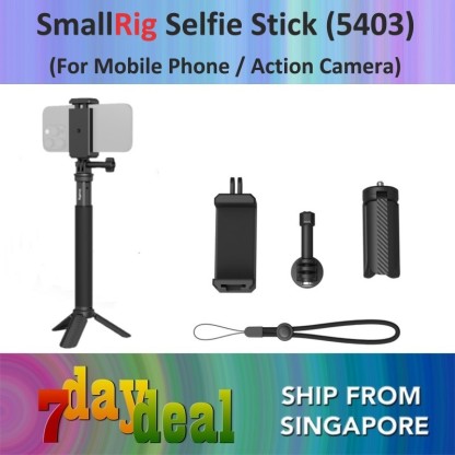 SmallRig Selfie Stick for Action Cameras / Mobile Phone (5403)