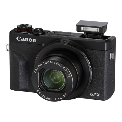 Canon PowerShot G7X Mark III Digital Camera (Black / Silver) - G7XIII G7 X