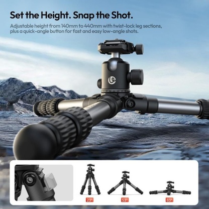 Ulanzi TT30 Portable Travel Tripod with Ball Head (T095)