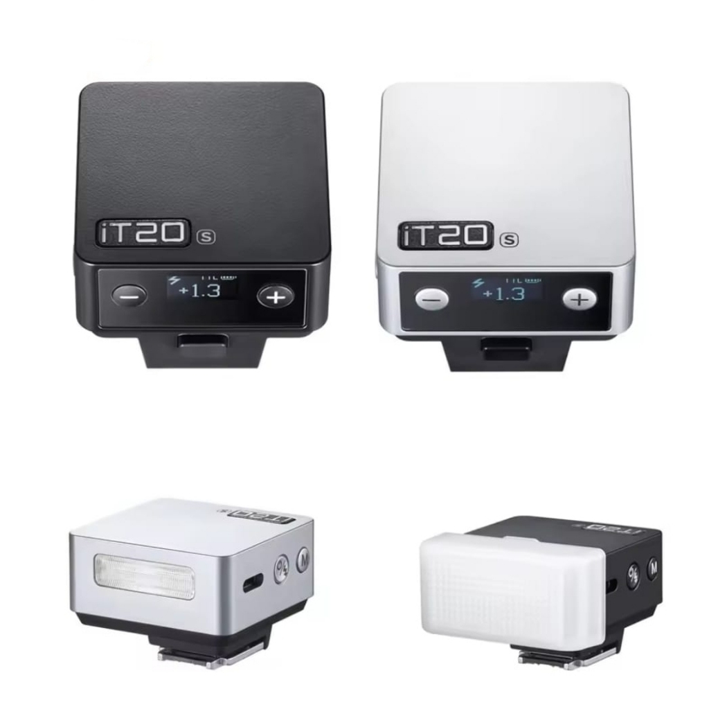Godox iT20 / iT22 iFlash TTL Camera Flash (Black / Silver) (Canon / Fujifilm / Nikon / Olympus / Sony Mount)