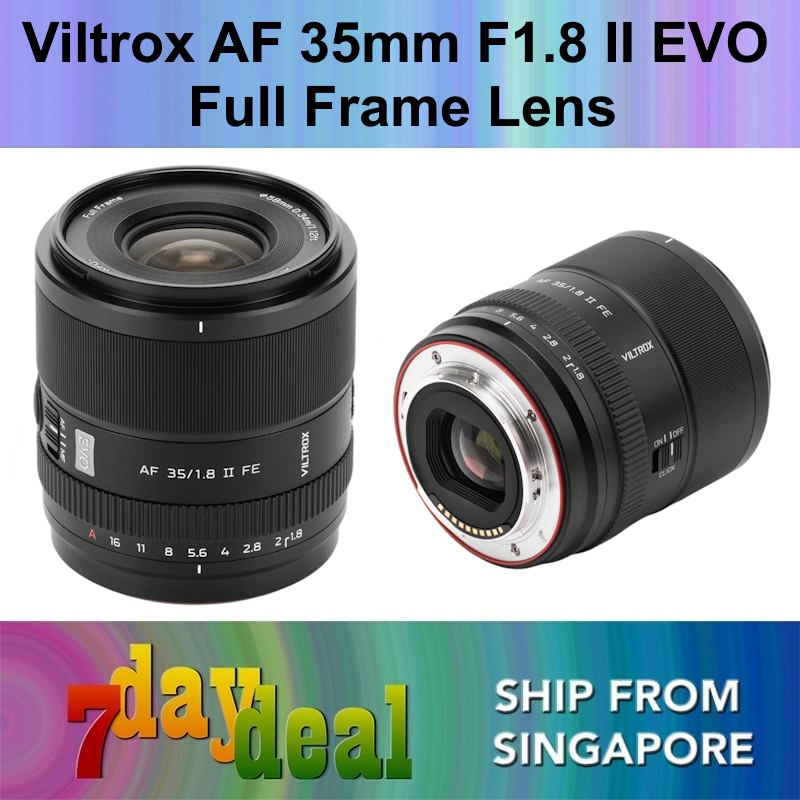 Viltrox AF 35mm F/1.8 II EVO Full Frame Lens (Sony E FE / Nikon Z)
