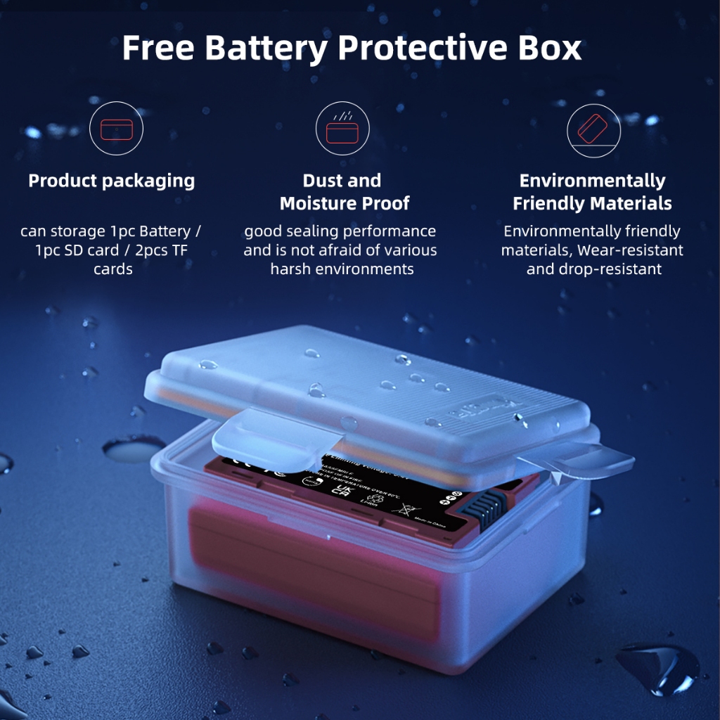 KingMa NP-W235 2600mAh Battery / Battery with Type-C Port / 2400mAh Battery Charger Kit