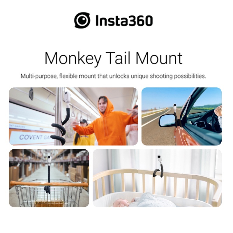 Insta360 Monkey Tail Mount (Multi-Purpose Flexible Mount)