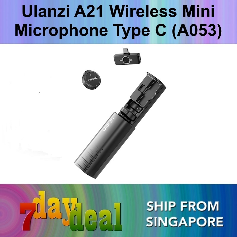 Ulanzi A21 Wireless Mini Microphone Type C for Smartphone and Smart Device (A053)