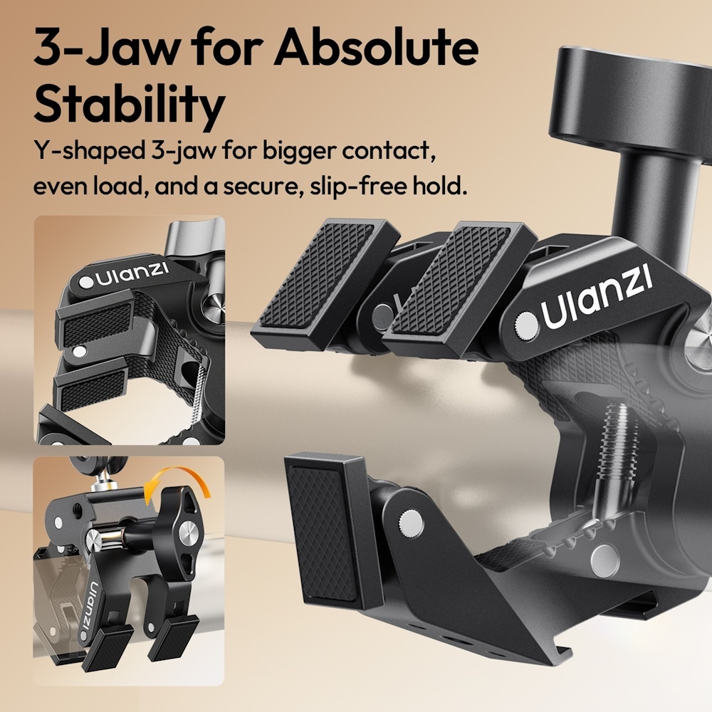 Ulanzi CO78 Super Clamp (C082) / 2 Section Magic Arm Kit (C083) / Magic Arm Kit (C084)