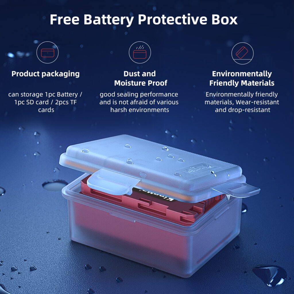 KingMa NP-FZ100 2600mAh Battery / 2600mAh Battery with Type-C Port / 2400mAh Battery Charger Kit (For Sony FZ100)