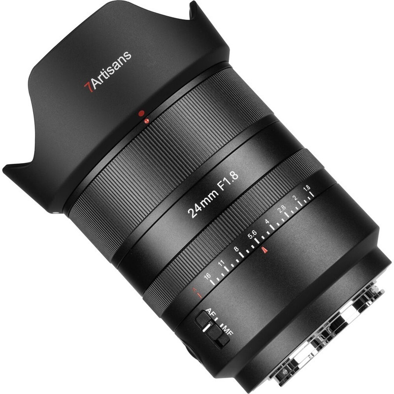 7Artisans AF 24mm F1.8 Full Frame Lens (F1.8) - E