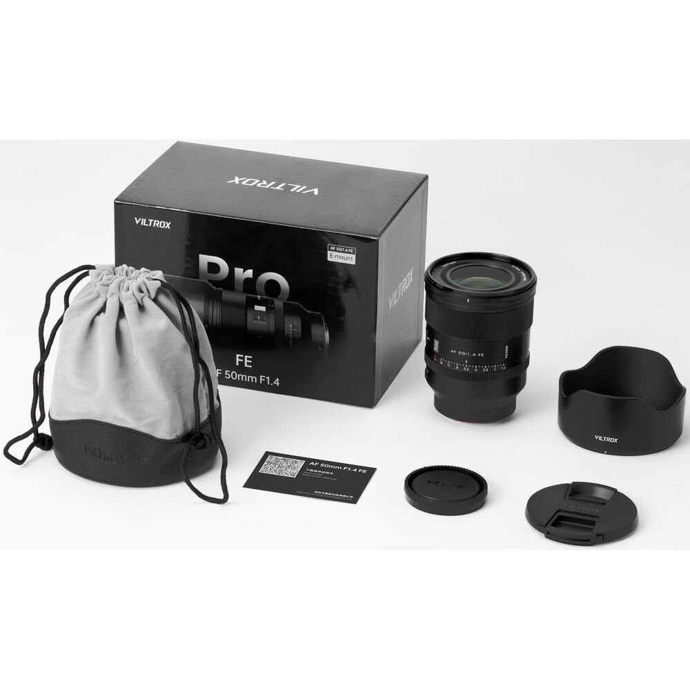 Viltrox AF 50mm F/1.4 Pro Full Frame Lens (E FE Mount)