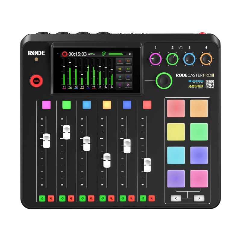 Rode RODECaster Pro II Integrated Audio Production Studio