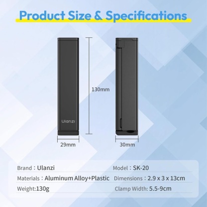 Ulanzi SK-20 Travel Mobile Phone Holder (M051)