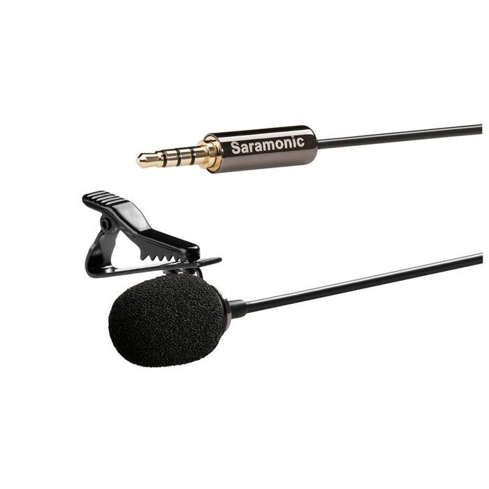 Saramonic SR-LMX1+ Lavalier Microphone (For Smartphones / Desktop / Laptop Computer)