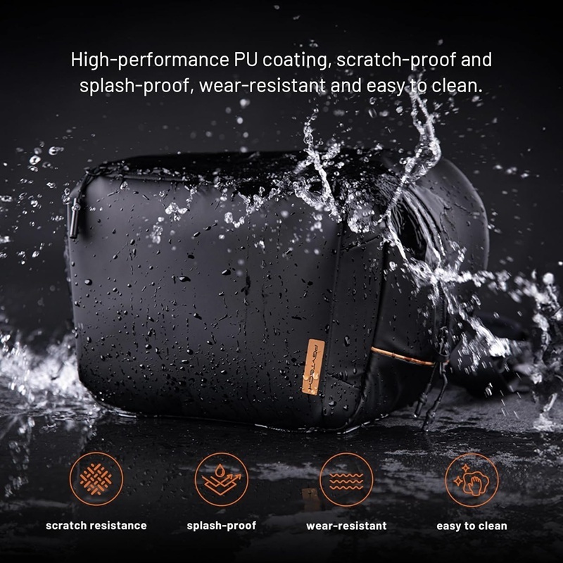 PGYTECH OneGo Solo Sling Bag V2 4L (Black / Green)
