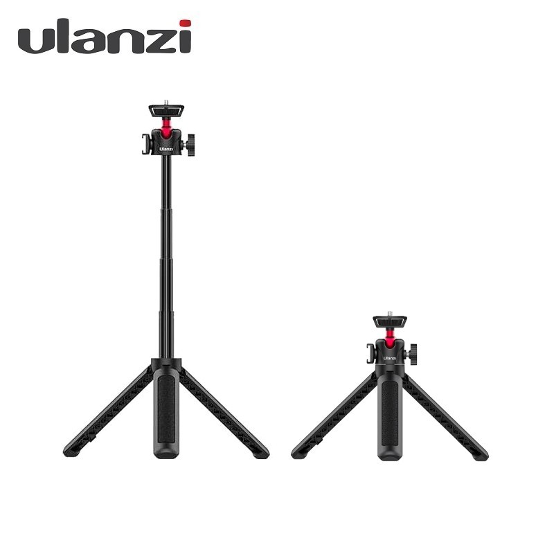 Ulanzi MT-16 Extendable Desktop Tripod Selfie Stick with Ball Head and Cold Shoe Mount