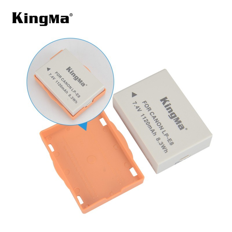 KingMa LP-E8 Battery (For Canon EOS 550D EOS 600D EOS 650D EOS 700D)