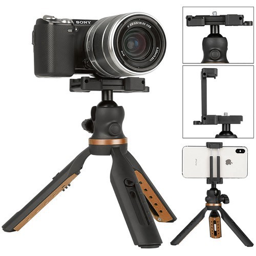 HoliCRAFT RK-L10 Camera and Smartphone 2in1 Mini Tripod