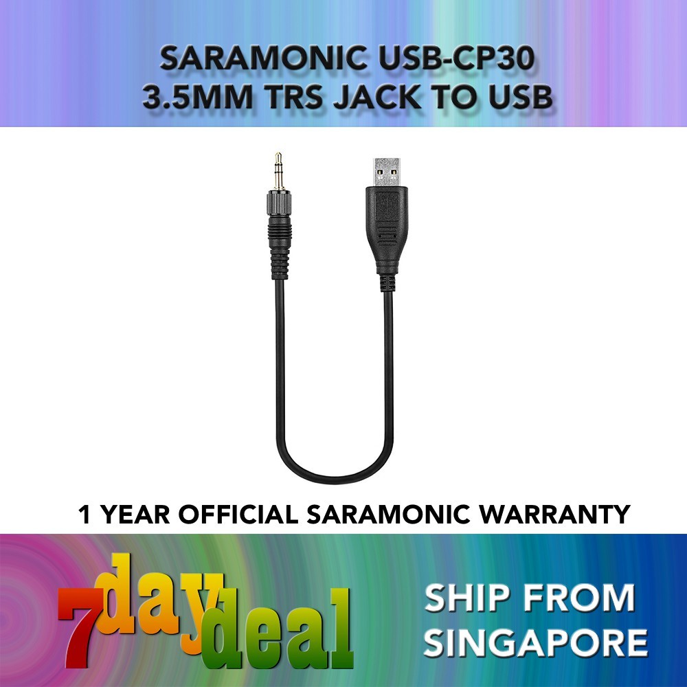 Saramonic USB-CP30 USB Output Connector Cable (For Blink 500 B2, SR-WM