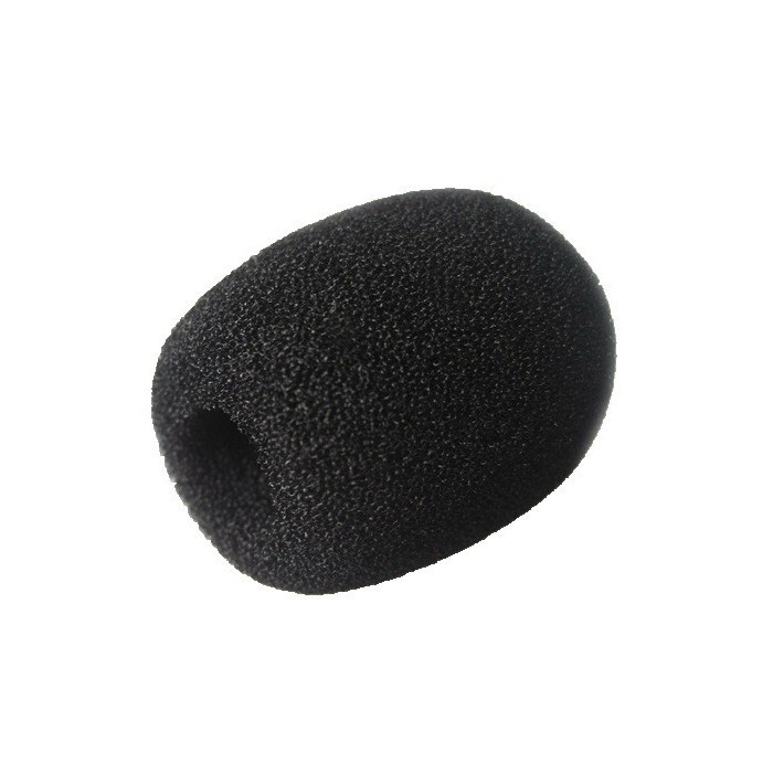 Windshield Foam for Lavalier Lapel Microphone (Black or Beige)
