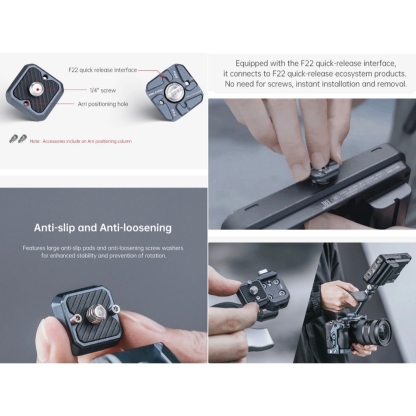 FALCAM F22 Quick Release System (Plate / Thread Adapter V2) - Arca Swiss Compatible