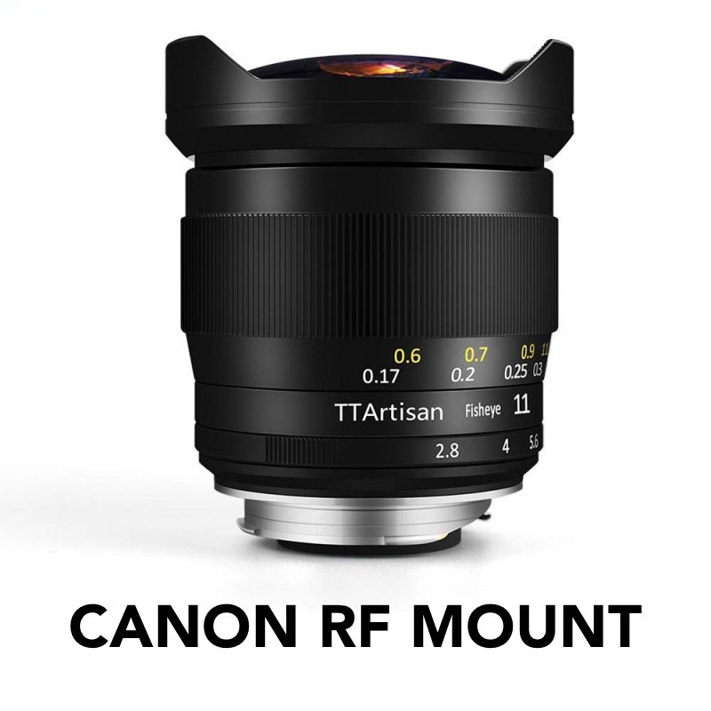 TTArtisan 11mm F/2.8 Full Frame Fisheye Lens (E / L / RF / Z Mount)