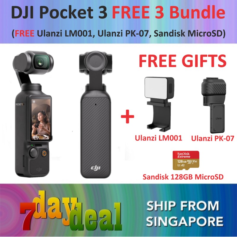 DJI Osmo Pocket 3 Gimbal Video Camera