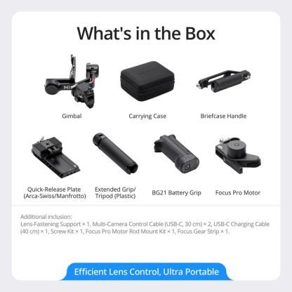 DJI RS 4 Combo Gimbal Stabilizer