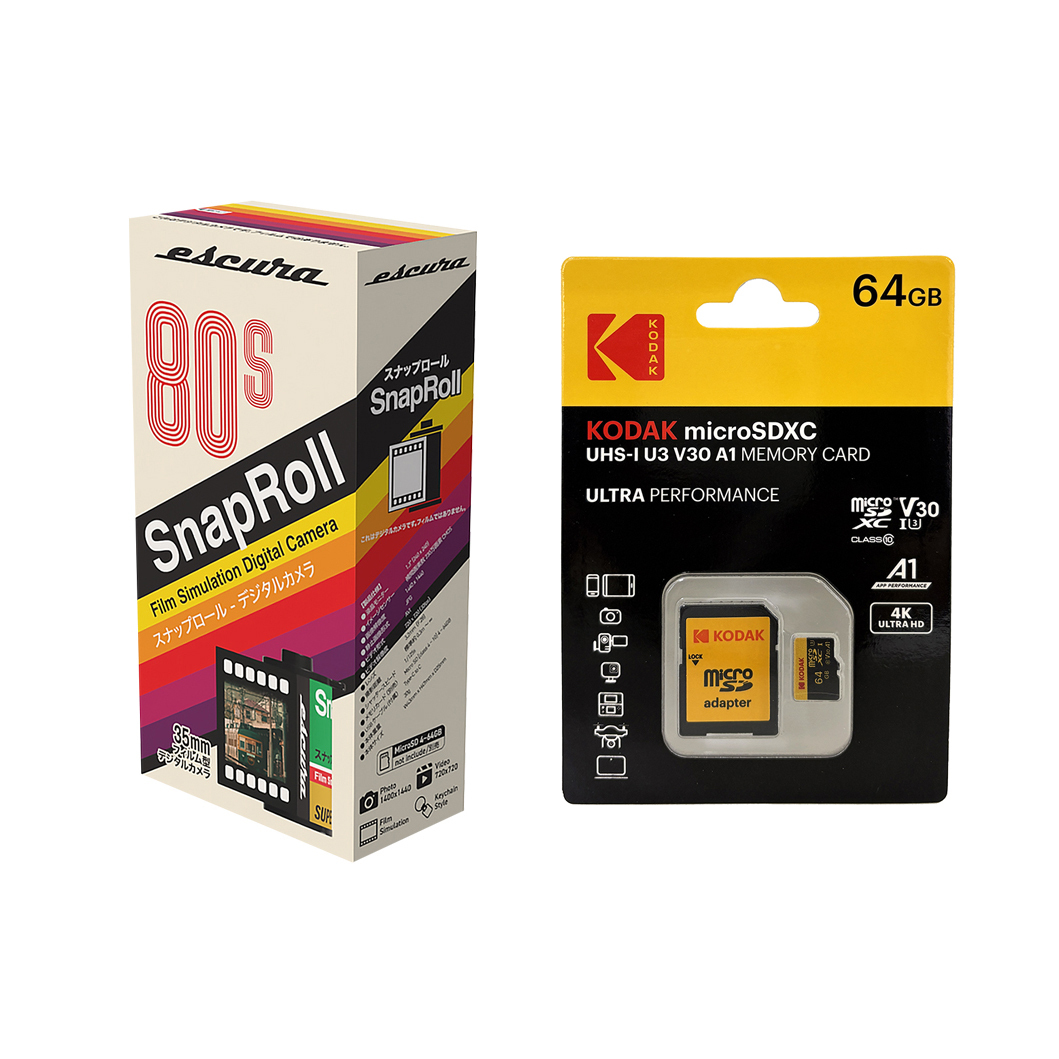 Escura SnapRoll Film Simulation Digital Camera (Blind Box) - 1 Box