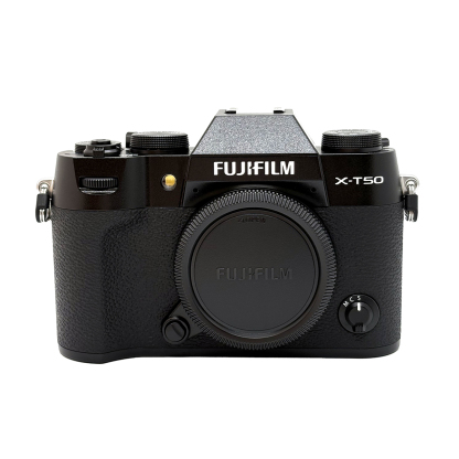 Fujifilm X-T50 Digital Camera Body Only (Black / Charcoal-Silver)