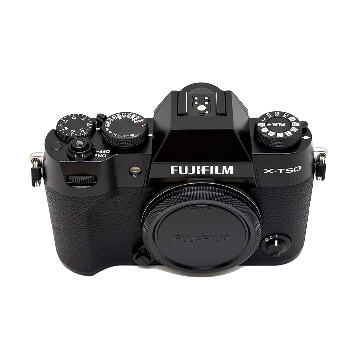 Fujifilm X-T50 Digital Camera Body Only (Black / Charcoal-Silver)