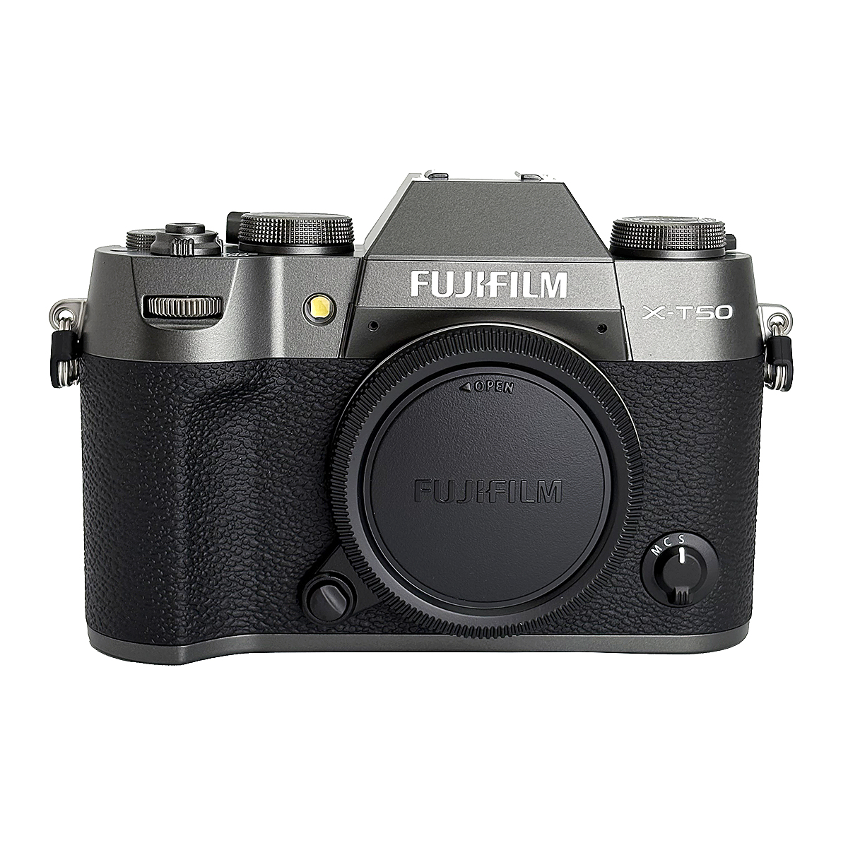 Fujifilm X-T50 Digital Camera Body Only (Black / Charcoal-Silver)